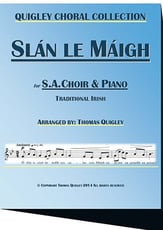 Slan le Maigh (SA) SA choral sheet music cover
